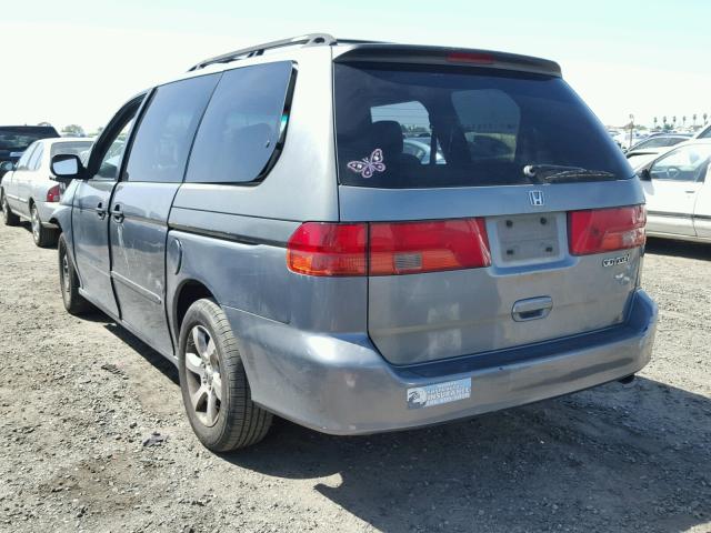 2HKRL18551H585425 - 2001 HONDA ODYSSEY LX CHARCOAL photo 3