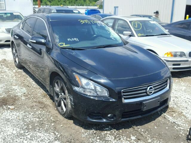 1N4AA5AP8EC913871 - 2014 NISSAN MAXIMA S BLACK photo 1