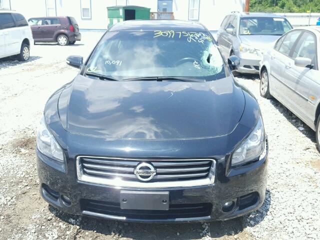 1N4AA5AP8EC913871 - 2014 NISSAN MAXIMA S BLACK photo 9