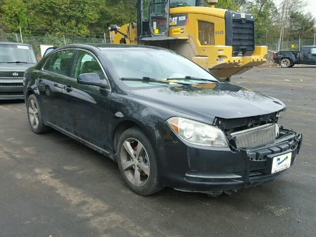 1G1ZC5E12BF241547 - 2011 CHEVROLET MALIBU 1LT BLACK photo 1