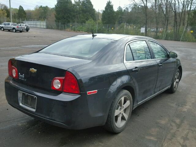 1G1ZC5E12BF241547 - 2011 CHEVROLET MALIBU 1LT BLACK photo 4