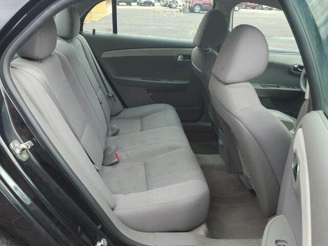 1G1ZC5E12BF241547 - 2011 CHEVROLET MALIBU 1LT BLACK photo 6