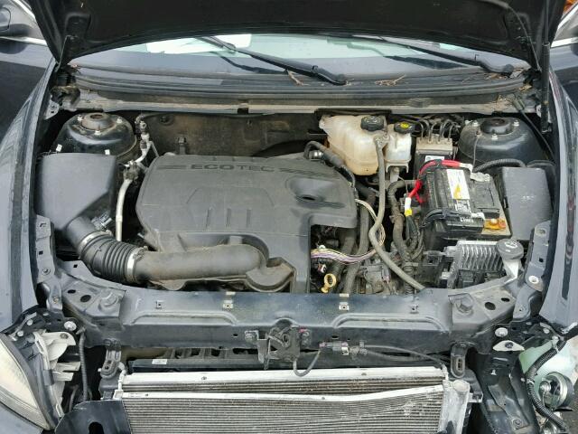 1G1ZC5E12BF241547 - 2011 CHEVROLET MALIBU 1LT BLACK photo 7