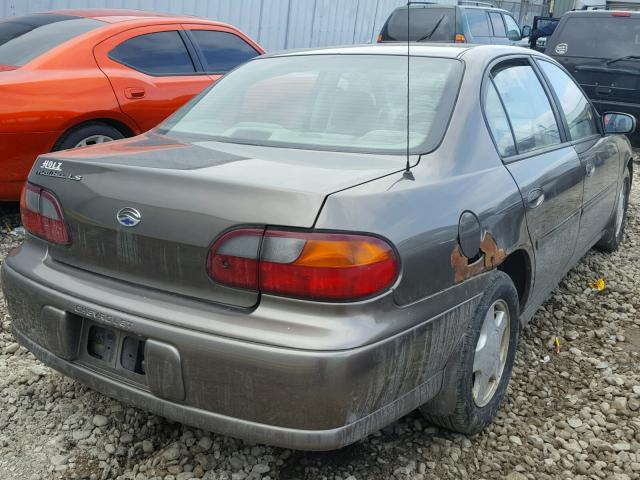 1G1NE52J3Y6211947 - 2000 CHEVROLET MALIBU LS ნაცრისფერი ფოტო 4