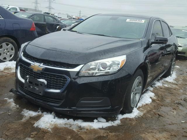 1G11C5SA9GU121989 - 2016 CHEVROLET MALIBU LIM BLACK photo 2