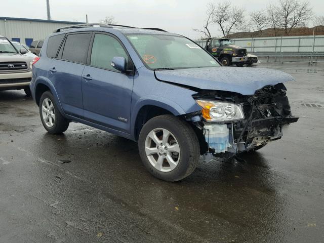 2T3DK4DV0BW041798 - 2011 TOYOTA RAV 4 BLUE photo 1