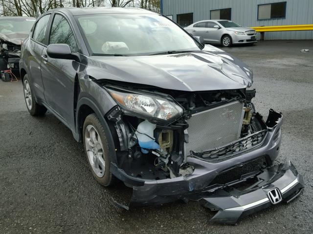 3CZRU6H32HM712381 - 2017 HONDA HR-V LX GRAY photo 1