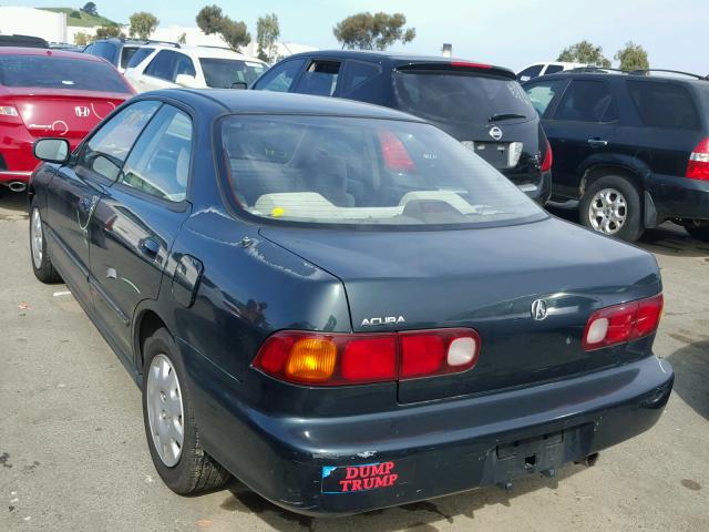 JH4DB755XSS012154 - 1995 ACURA INTEGRA LS GREEN photo 3