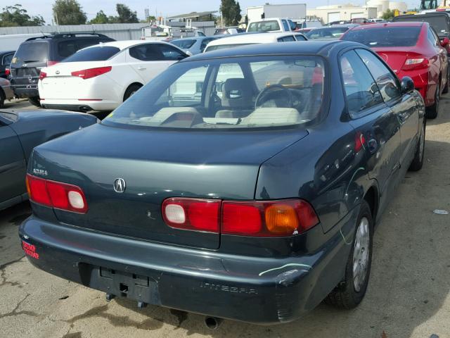 JH4DB755XSS012154 - 1995 ACURA INTEGRA LS GREEN photo 4