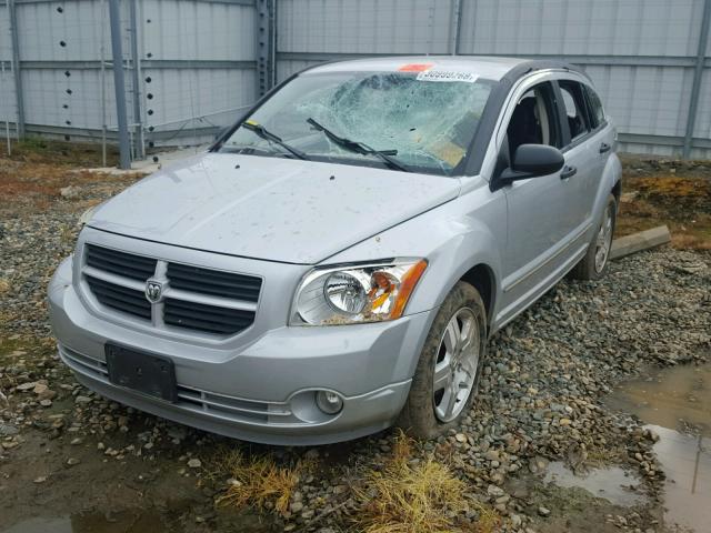 1B3HB48B17D535479 - 2007 DODGE CALIBER SX SILVER photo 2