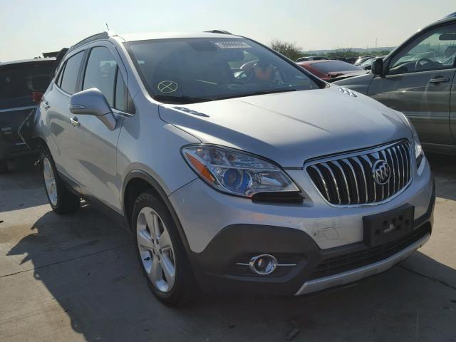 KL4CJCSB2FB033583 - 2015 BUICK ENCORE SILVER photo 1