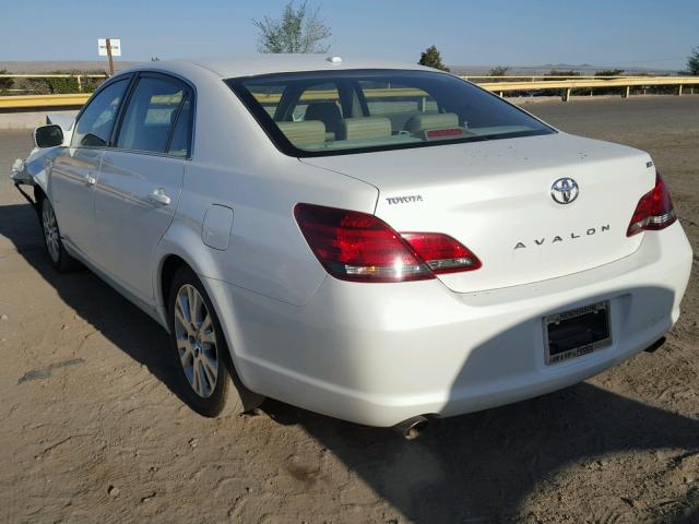 4T1BK3DBXAU354002 - 2010 TOYOTA AVALON XL WHITE photo 3