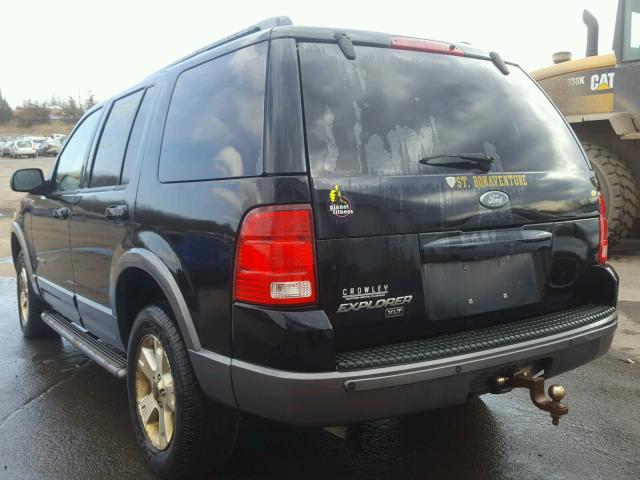 1FMZU73E74UB71074 - 2004 FORD EXPLORER X BLACK photo 3