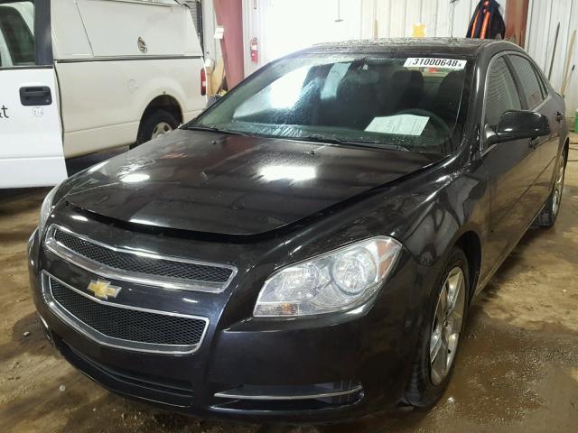 1G1ZC5EB3AF170043 - 2010 CHEVROLET MALIBU 1LT 黑色 照片 2