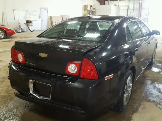 1G1ZC5EB3AF170043 - 2010 CHEVROLET MALIBU 1LT 黑色 照片 4