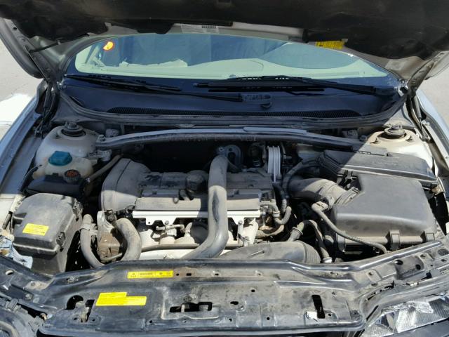 YV1RS53D522172751 - 2002 VOLVO S60 T5 GRAY photo 7