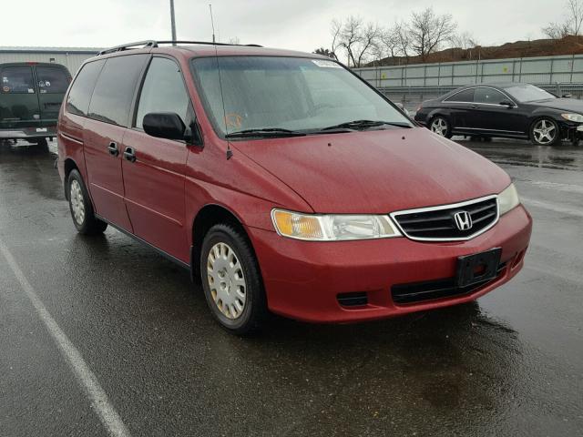 2HKRL18512H539141 - 2002 HONDA ODYSSEY LX BURGUNDY photo 1