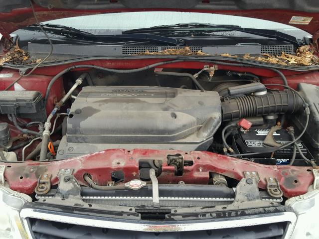 2HKRL18512H539141 - 2002 HONDA ODYSSEY LX BURGUNDY photo 7