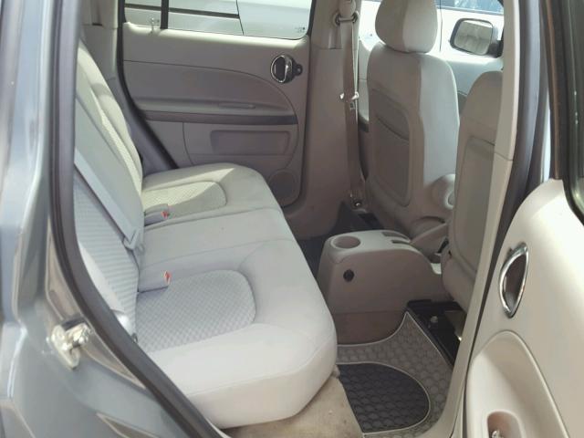 3GNCA13D78S719238 - 2008 CHEVROLET HHR LS GRAY photo 6