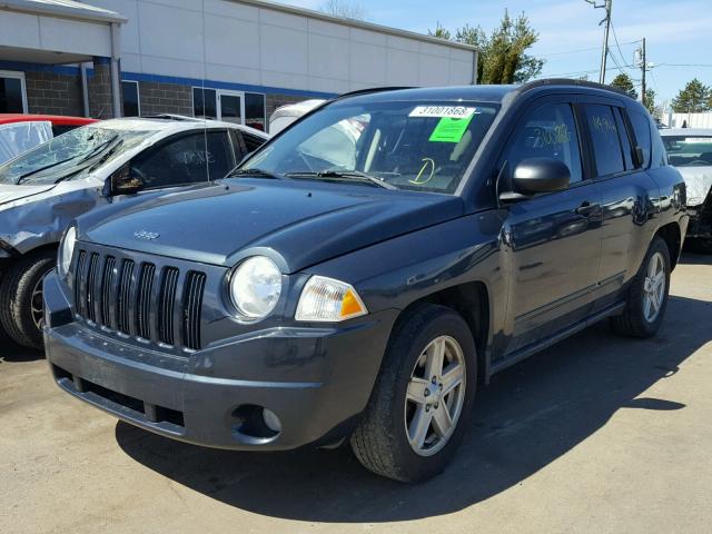 1J8FF47W28D691362 - 2008 JEEP COMPASS SP BLUE photo 2