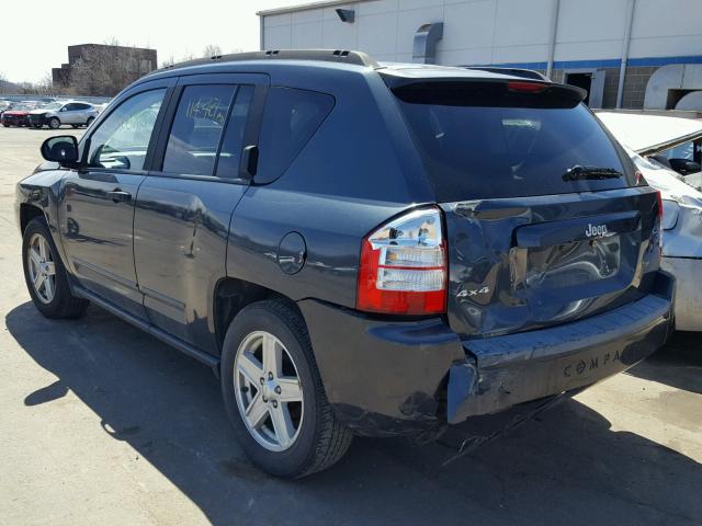 1J8FF47W28D691362 - 2008 JEEP COMPASS SP BLUE photo 3