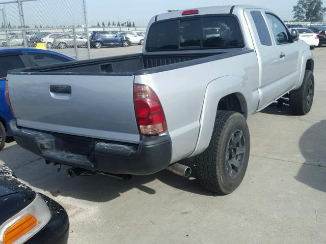 5TETU62N56Z222524 - 2006 TOYOTA TACOMA PRE WHITE photo 4