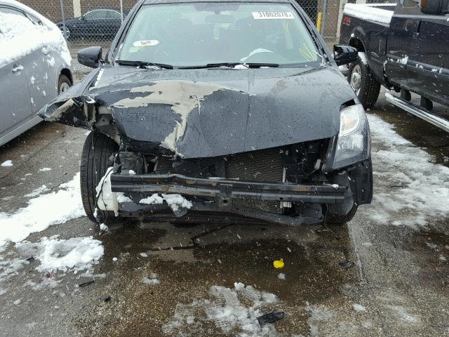 3N1AB6AP4AL705291 - 2010 NISSAN SENTRA 2.0 BLACK photo 9