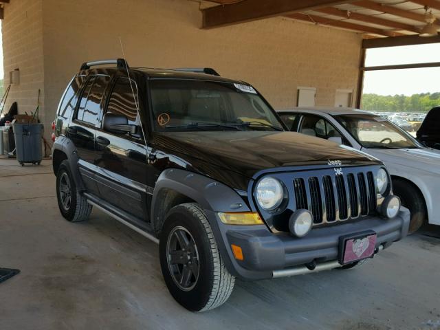 1J4GK38K95W521331 - 2005 JEEP LIBERTY RE BLACK photo 1