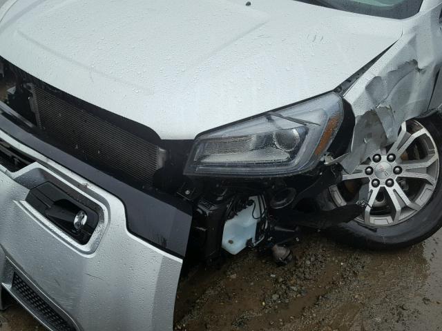 1GKKRRKD3GJ146419 - 2016 GMC ACADIA SLT ვერცხლისფერი ფოტო 9