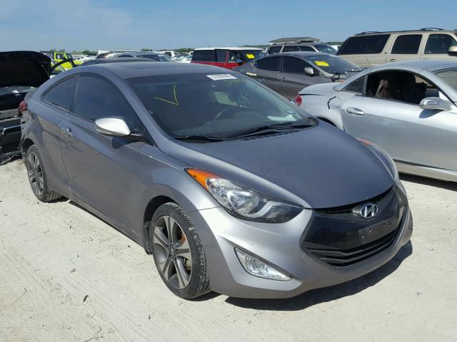 KMHDH6AE8DU010454 - 2013 HYUNDAI ELANTRA CO GRAY photo 1