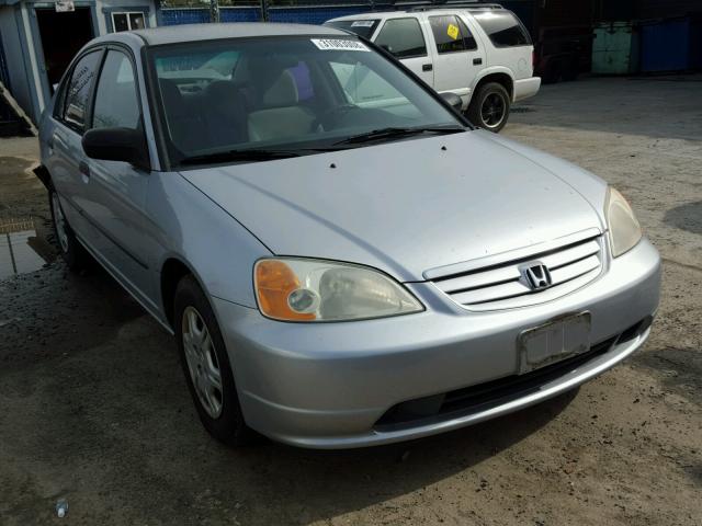 2HGES16281H580904 - 2001 HONDA CIVIC DX SILVER photo 1