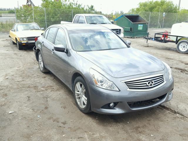 JN1CV6AR2FM522759 - 2015 INFINITI Q40 SILVER photo 1