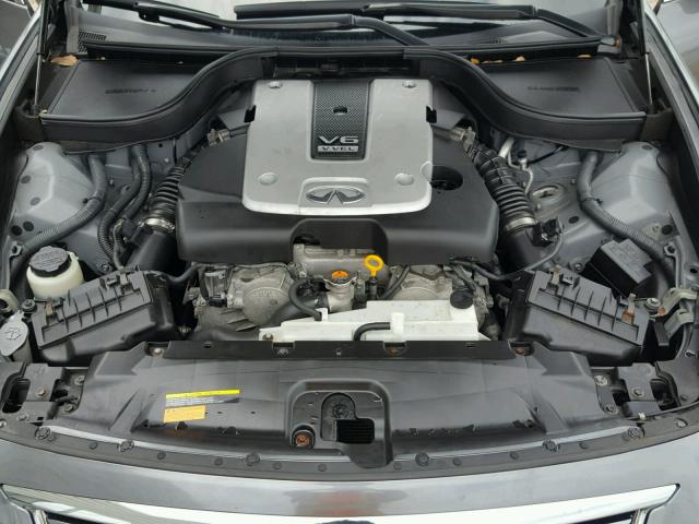 JN1CV6AR2FM522759 - 2015 INFINITI Q40 SILVER photo 7