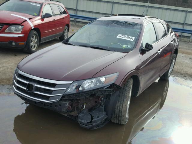 5J6TF2H55CL009958 - 2012 HONDA CROSSTOUR RED photo 2