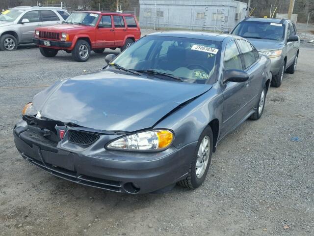 1G2NE52E35M149374 - 2005 PONTIAC GRAND AM S ნაცრისფერი ფოტო 2