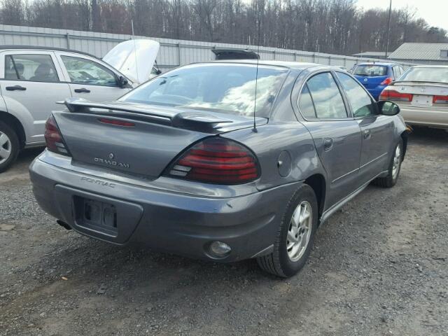 1G2NE52E35M149374 - 2005 PONTIAC GRAND AM S ნაცრისფერი ფოტო 4