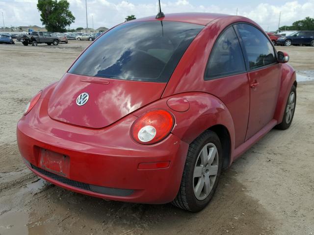 3VWRW31C17M519417 - 2007 VOLKSWAGEN NEW BEETLE წითელი ფოტო 4