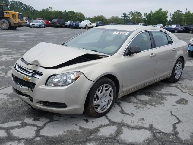 1G1ZA5E08AF112370 - 2010 CHEVROLET MALIBU LS 棕色 照片 2