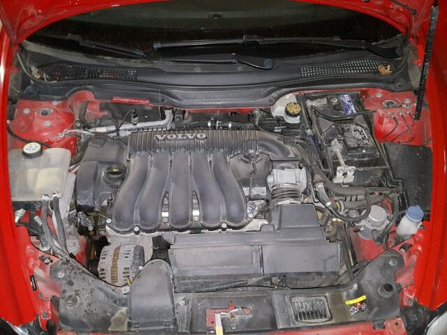 YV1390MS3A2512740 - 2010 VOLVO S40 2.4I RED photo 7