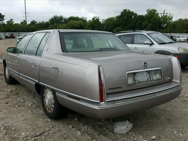 1G6KD52YXTU298750 - 1996 CADILLAC DEVILLE BEIGE photo 3