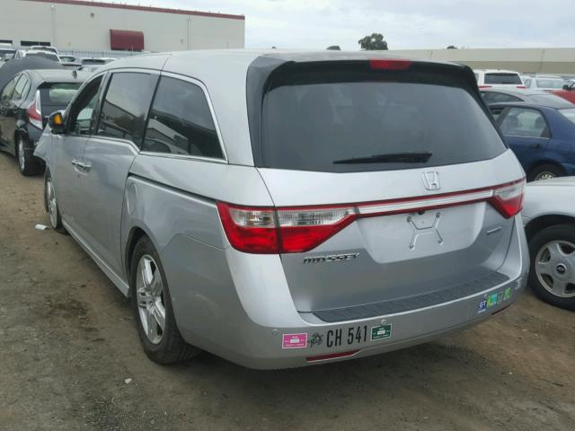 5FNRL5H9XBB048432 - 2011 HONDA ODYSSEY TO SILVER photo 3