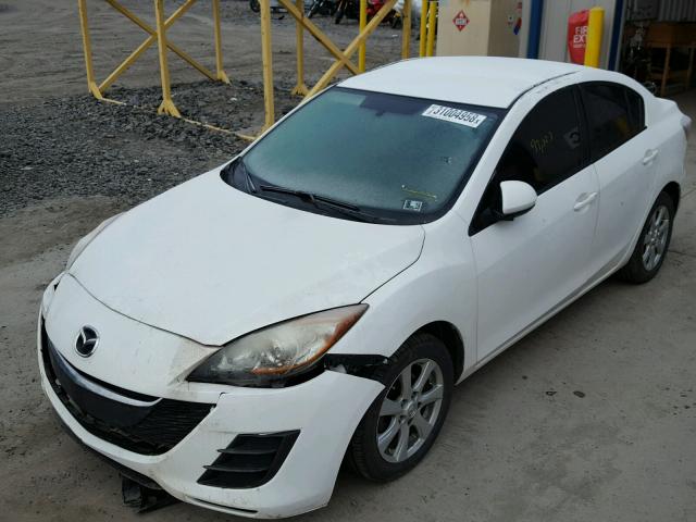 JM1BL1SG8A1140969 - 2010 MAZDA 3 I WHITE photo 9