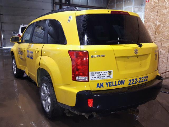 2S3DA317976120488 - 2007 SUZUKI XL7 LUXURY YELLOW photo 3