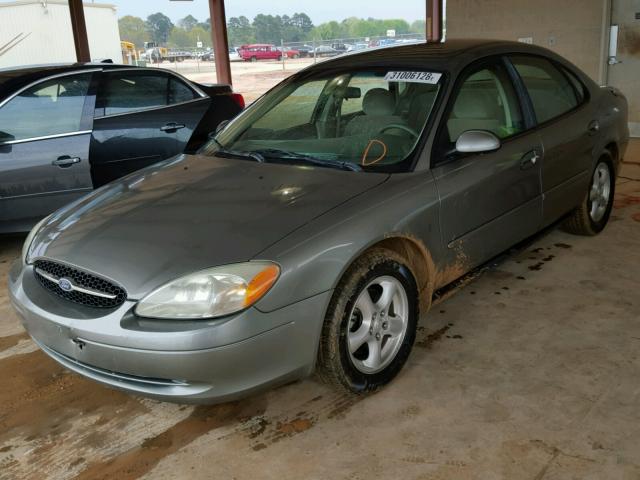 1FAFP55292A243645 - 2002 FORD TAURUS SES GRAY photo 2