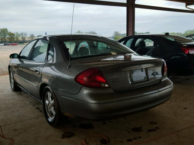 1FAFP55292A243645 - 2002 FORD TAURUS SES GRAY photo 3