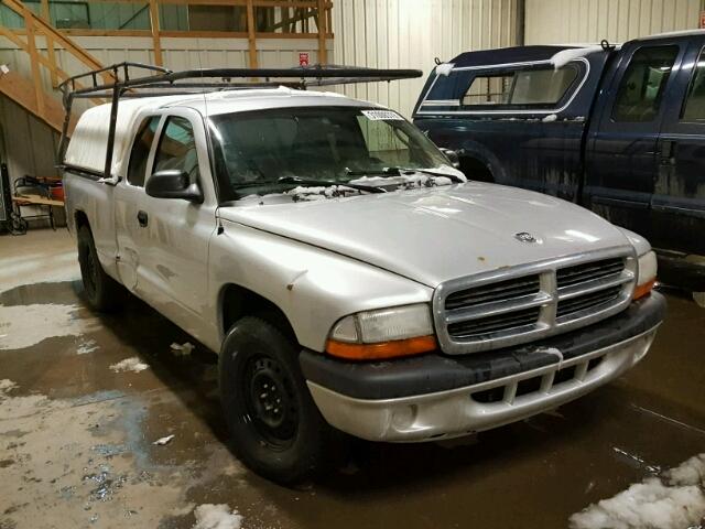 1D7GL32K44S693452 - 2004 DODGE DAKOTA SPO SILVER photo 1