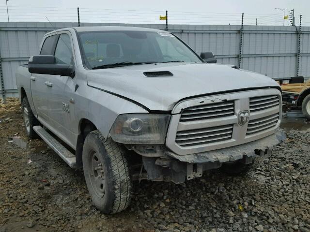 1C6RR7MTXES368067 - 2014 RAM 1500 SPORT SILVER photo 1