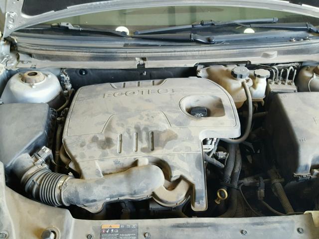 1G1ZC5E12BF268666 - 2011 CHEVROLET MALIBU 1LT 银色 照片 7