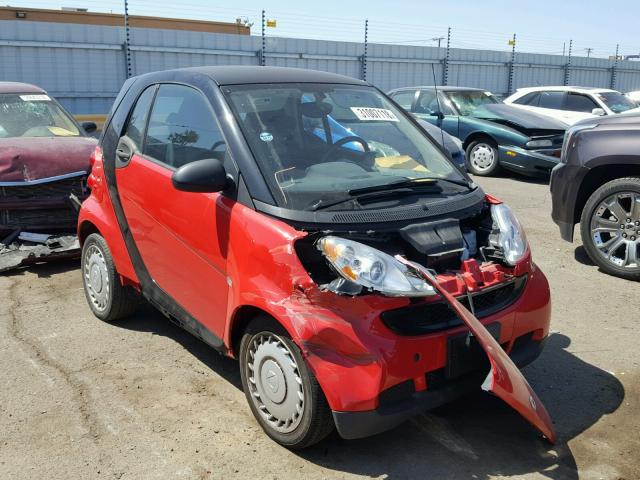 WMEEJ3BAXCK578790 - 2012 SMART FORTWO PUR RED photo 1