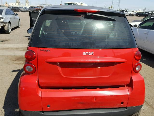 WMEEJ3BAXCK578790 - 2012 SMART FORTWO PUR RED photo 6